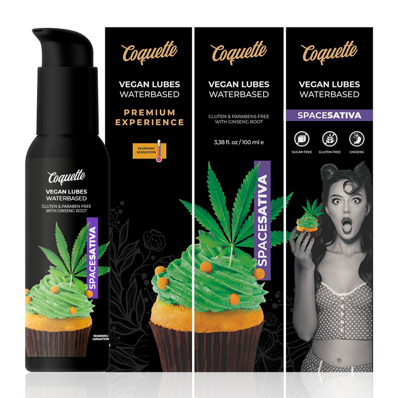 COQUETTE CHIC DESIRE - ESPERIENZA PREMIUM 100 ML LUBRIFICANTI VEGANI SPACE SATIVA