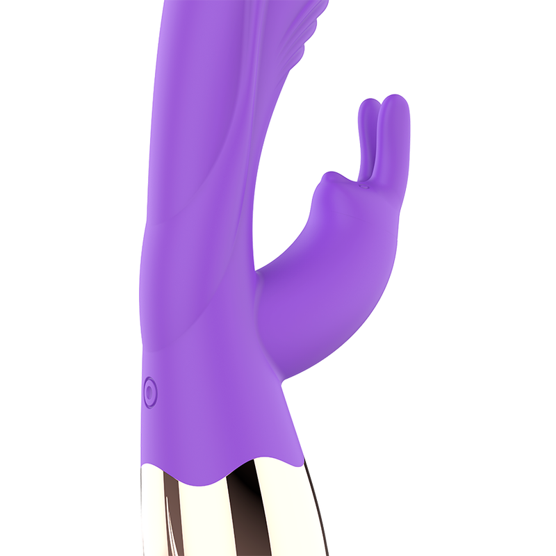 Vibratore a forma di coniglio in silicone ricaricabile Viora - 19,5 cm - Womanvibe
