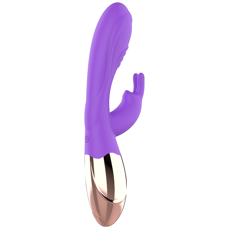 Vibratore a forma di coniglio in silicone ricaricabile Viora - 19,5 cm - Womanvibe