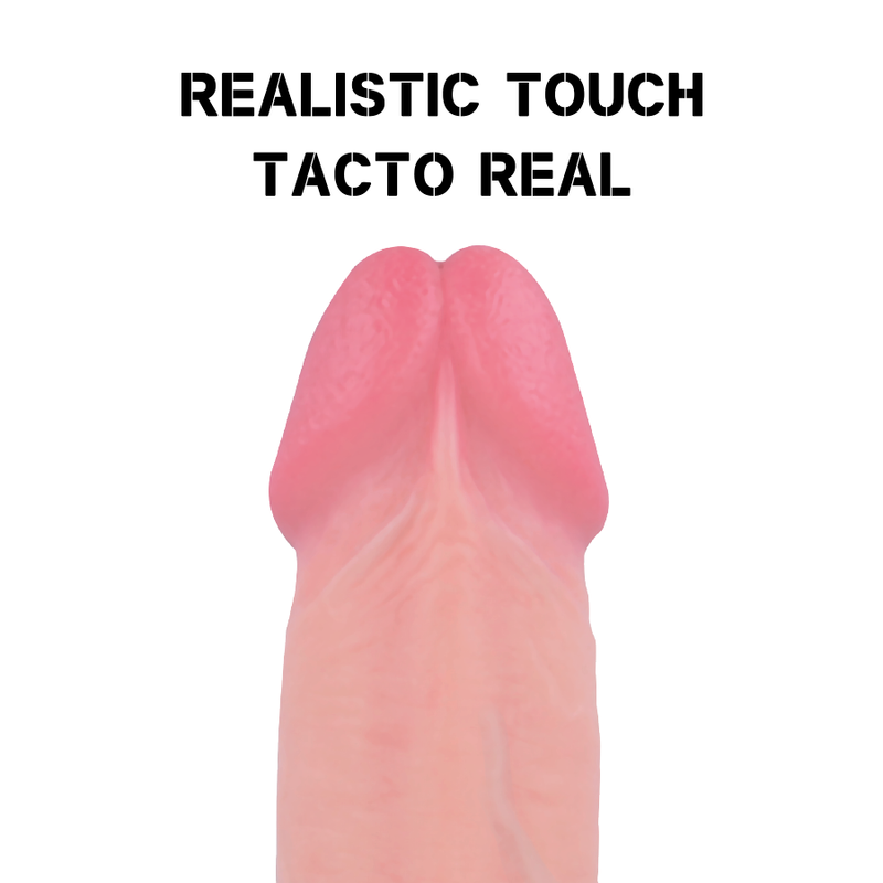 Imbracatura + Dildo realistico a doppia densità 14 cm x 4,46 cm - RockArmy Tiger