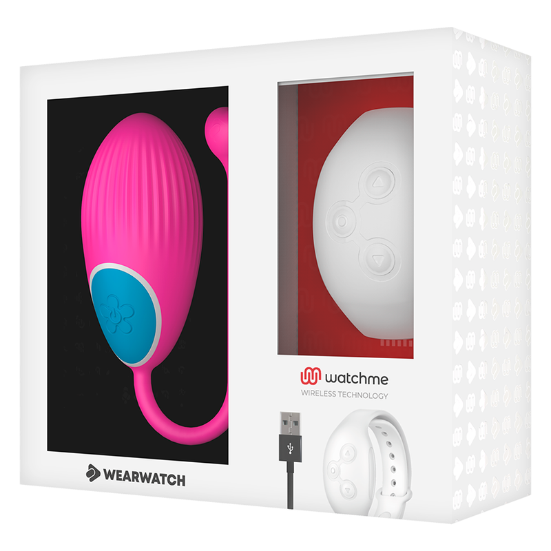 WEARWATCH - WATCHME TECHNOLOGY TELECOMANDO UOVO FUCSIA / NIVEO