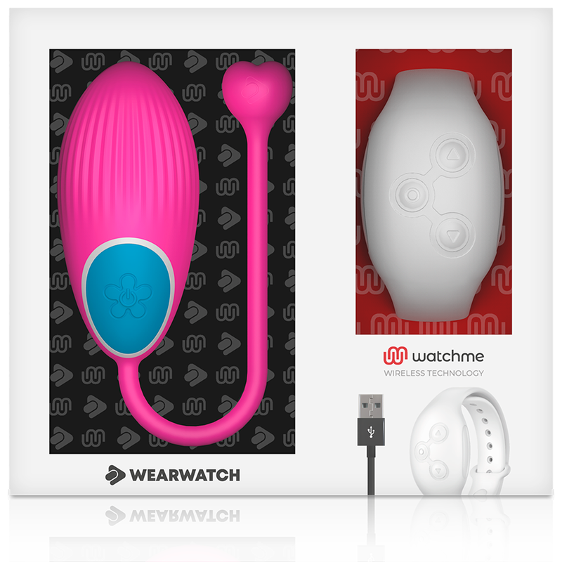 WEARWATCH - WATCHME TECHNOLOGY TELECOMANDO UOVO FUCSIA / NIVEO