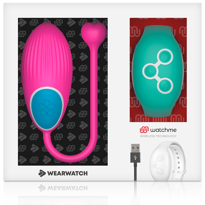 WEARWATCH - WATCHME TECHNOLOGY REMOTE CONTROL EGG FUCSIA / ACQUA DI MARE