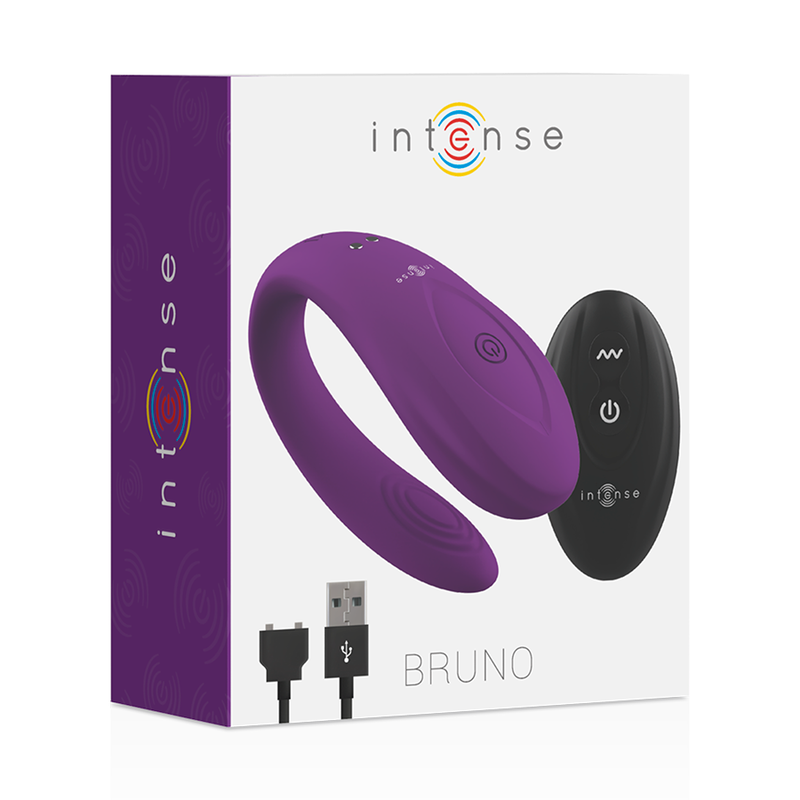 Vibratore per coppie con telecomando – Doppio motore per punto G e clitoride – INTENSO