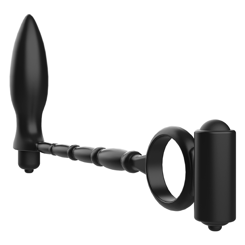 Plug anale con anello vibrante 27×3 cm – ADDICTED TOYS