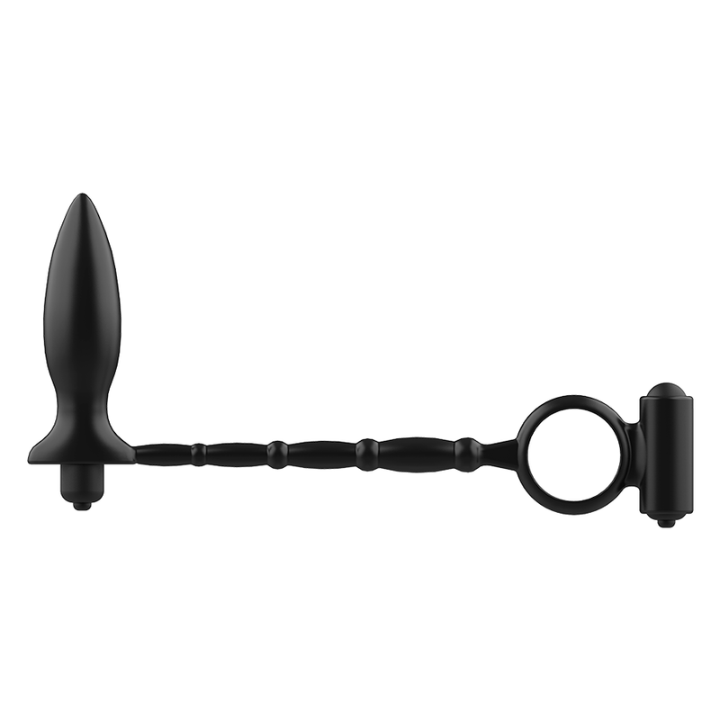 Plug anale con anello vibrante 27×3 cm – ADDICTED TOYS